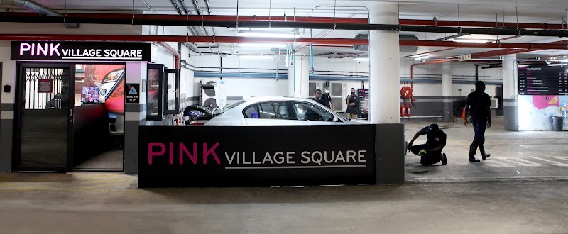 Pink Car Wash Village Square